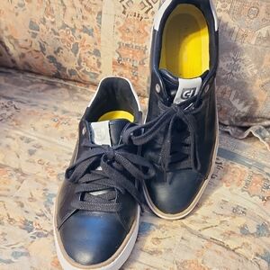 Cole Haan GrandPro Topspin Black and White Ladies Women's Sneakers Sz 7.5